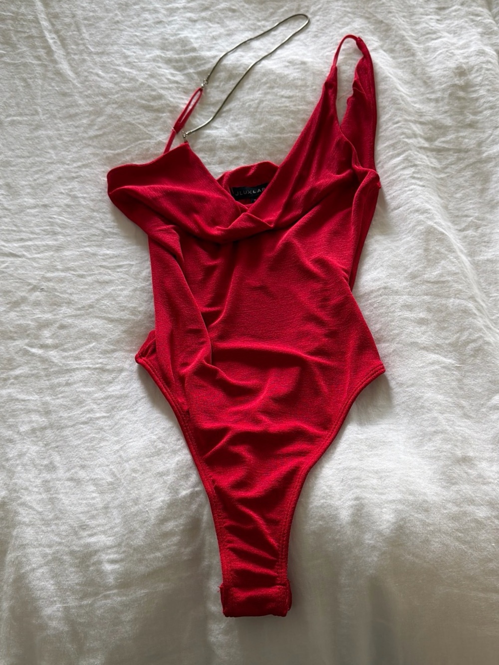 JLUXLABEL RED ROLE MODEL BODYSUIT